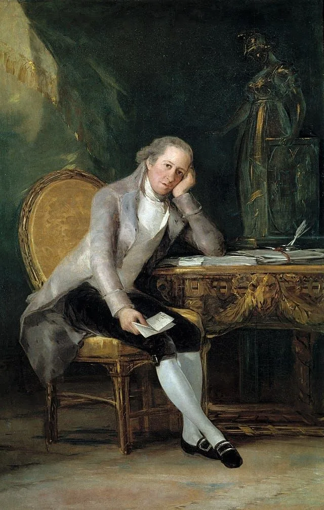 Retrato de Gaspar Melchor de Jovellanos. Fuente