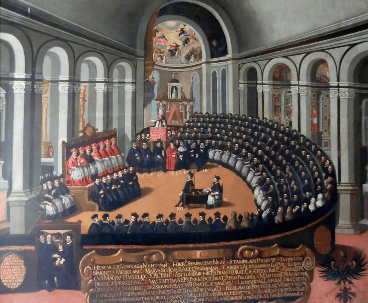 El Concilio de Trento (1545-1563) consolidó la doctrina del Purgatorio como una de las grandes señas de identidad del mundo católico frente al protestante. Fuente