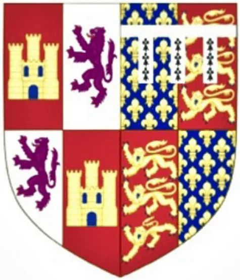 Escudo de Juan de Gante (Francisco Olmos, 2019: 178)