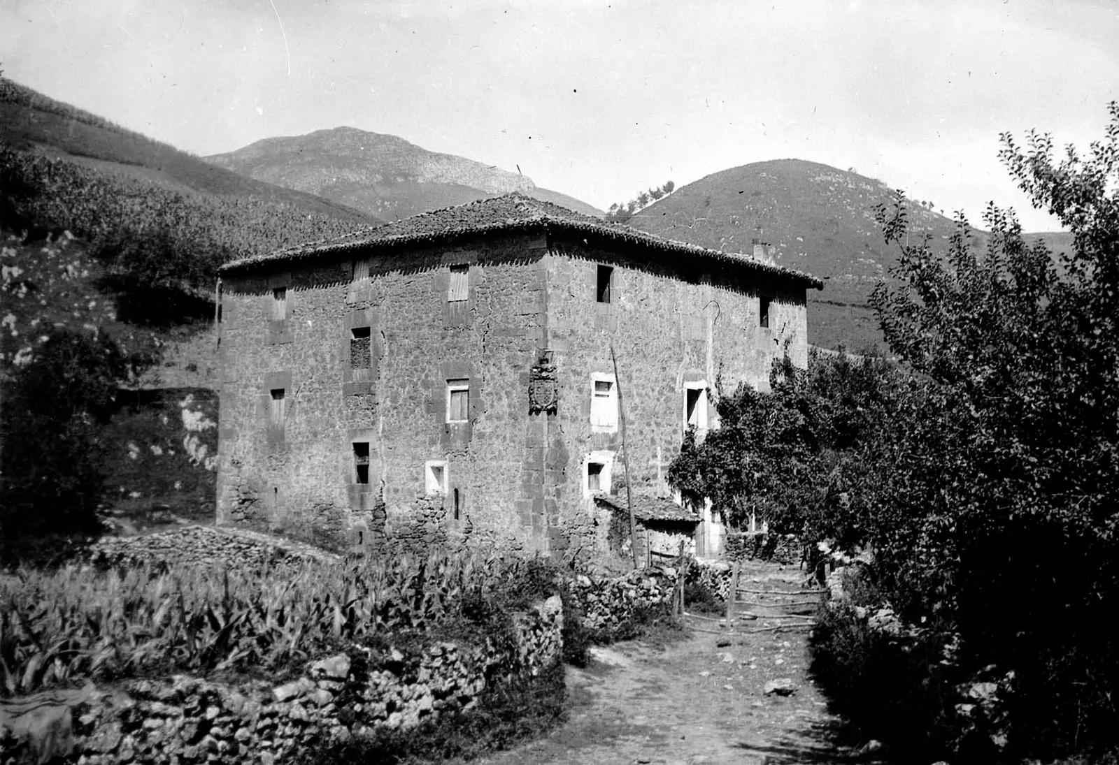 Casa torre de los Leizaola en Lastur, Gipuzkoa. Foto: Indalecio Ojanguren, GureGipuzkoa.