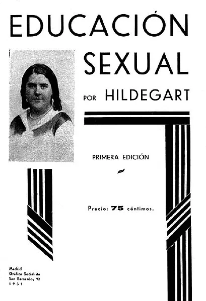 Figura 3. Portada de Educación Sexual, de Hildegart (1931). Fuente.