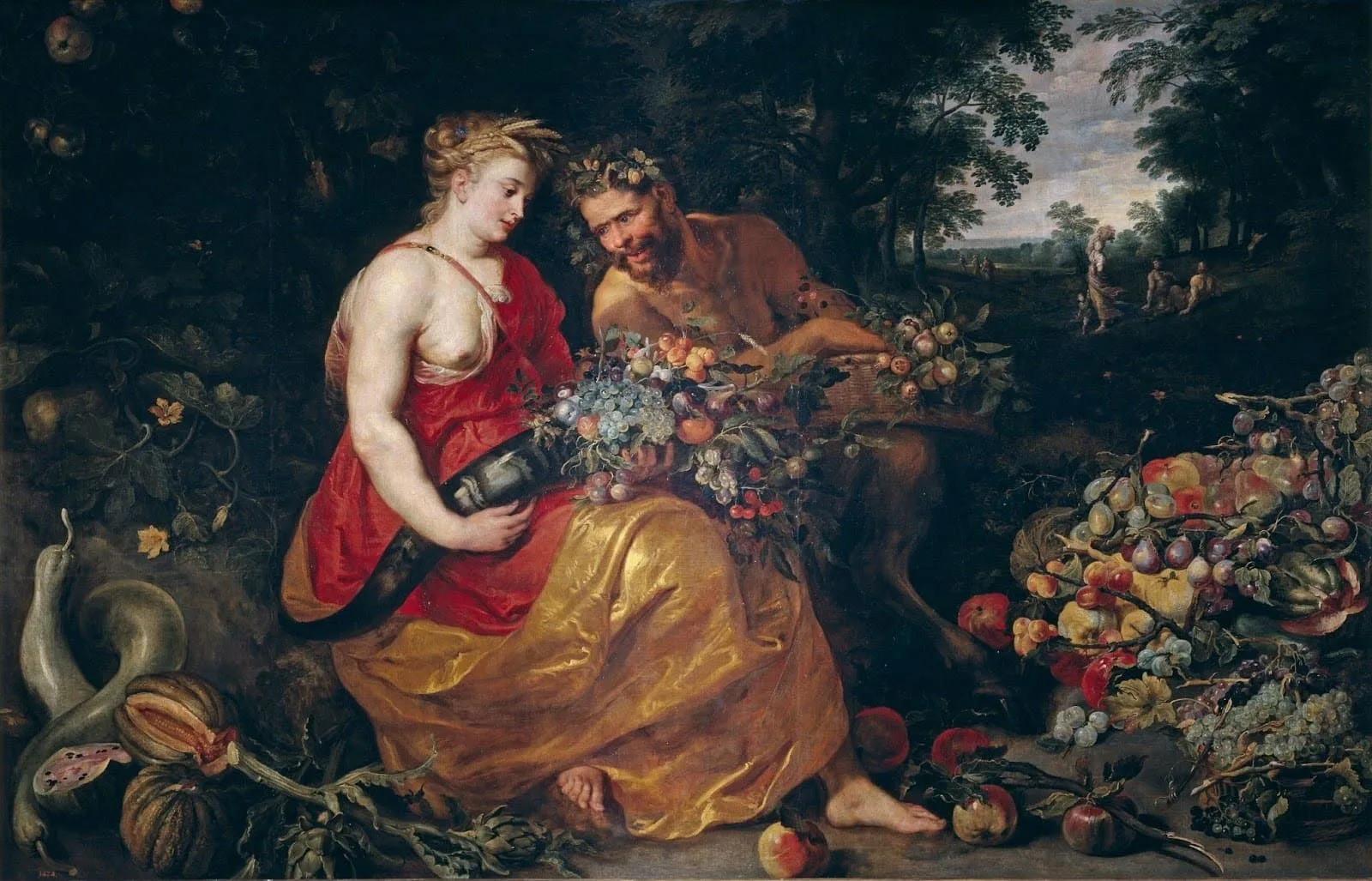 Figura 2. Ceres y Pan. Frans Snyders, Colecciones del Museo del Prado, 1615-1620. Fuente.