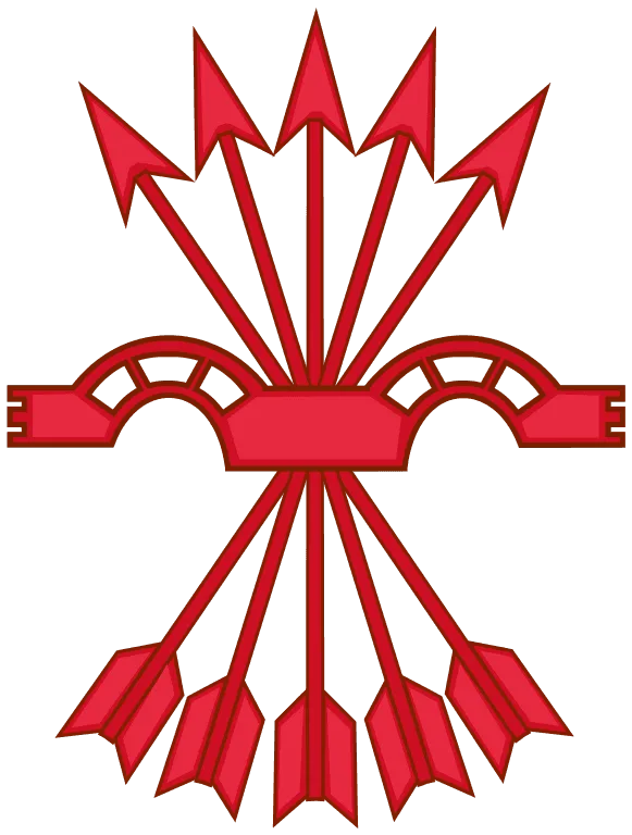 Figura 2. Emblema de la Falange. Fuente.