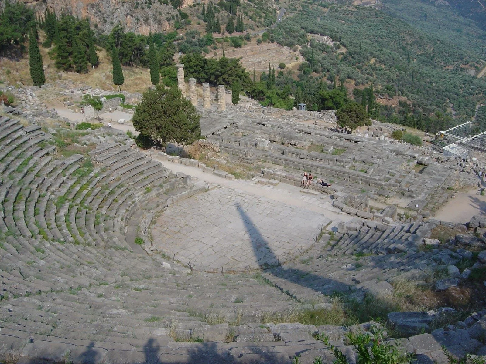 Imagen 1. Teatro de Delfos. Eumenes II. Grecia. Hacía el año 160 a.C. Fuente.