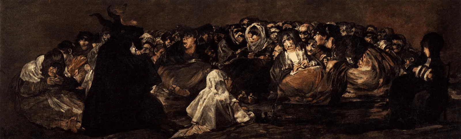 Figura 2. Aquelarre, 1823. Óleo sobre lienzo, Museo del Prado. Fuente.