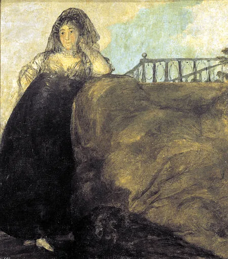 Figura 3. La Leocadia (1823), óleo sobre lienzo, Museo del Prado. Fuente.