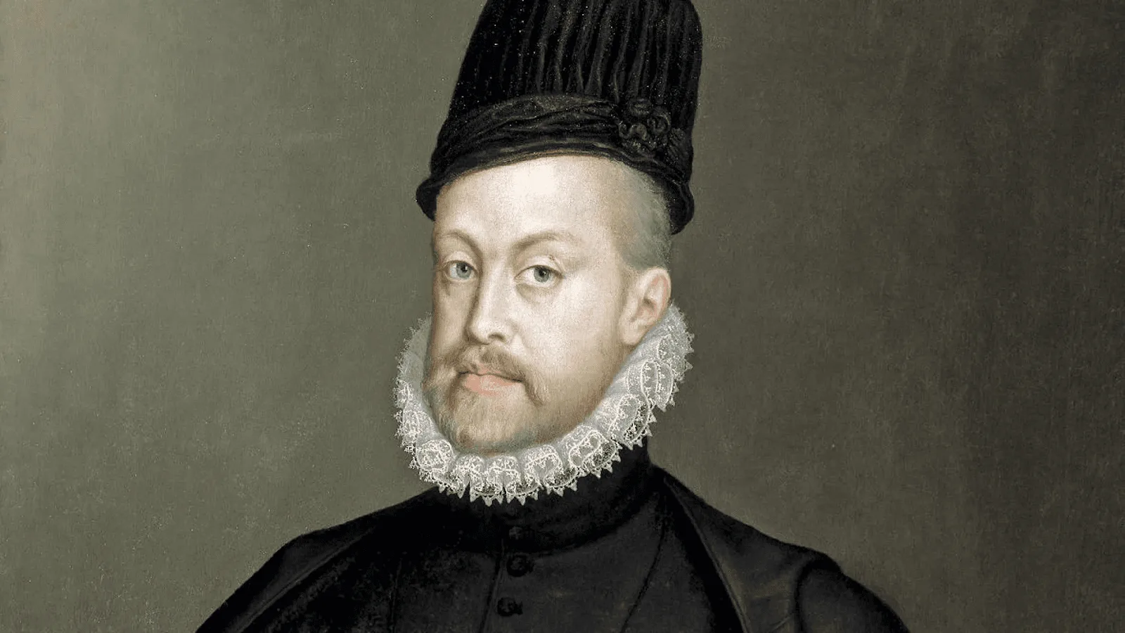 Figura 2. Retrato de Felipe II. Pintura de Sofonisba Anguissola (1565). Fuente. Licencia: Dominio Público.