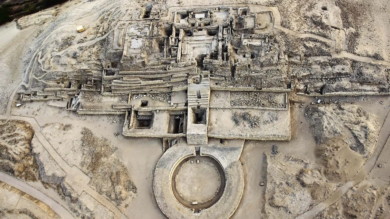 La ciudad sagrada del Caral (Perú): distribución general del yacimiento (Parte I)