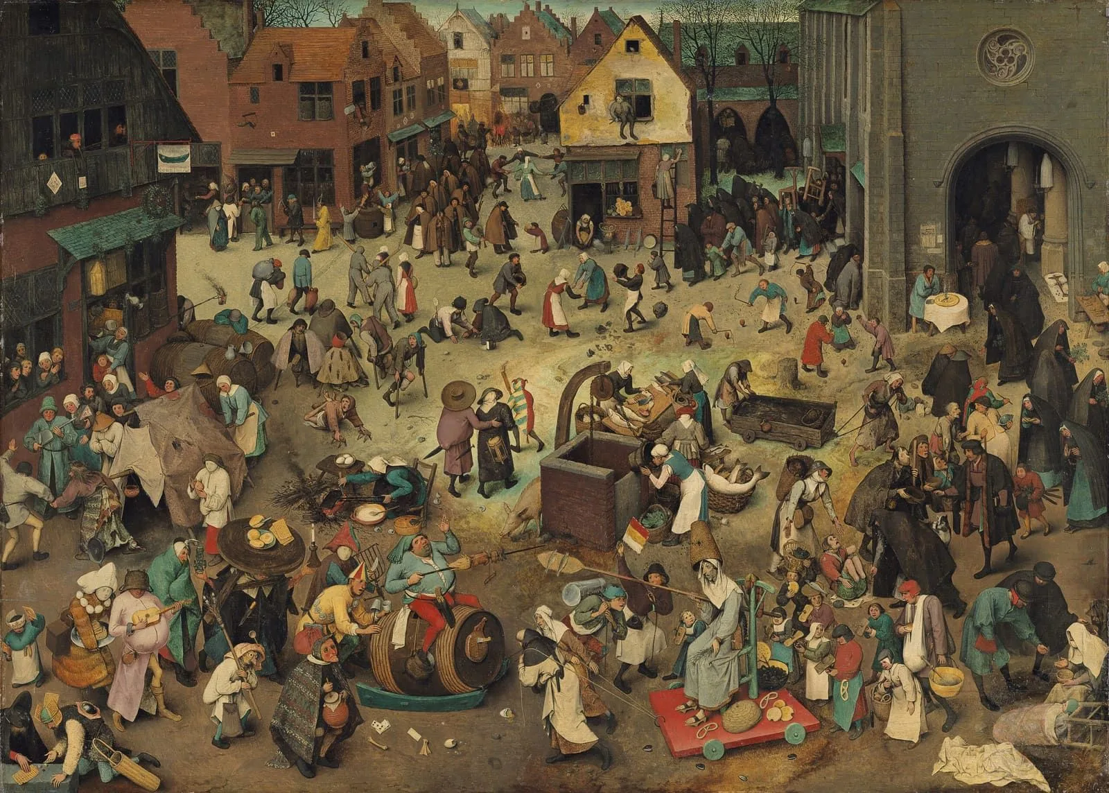 El origen del carnaval. La pugna entre Don Carnal y Doña Cuaresma.