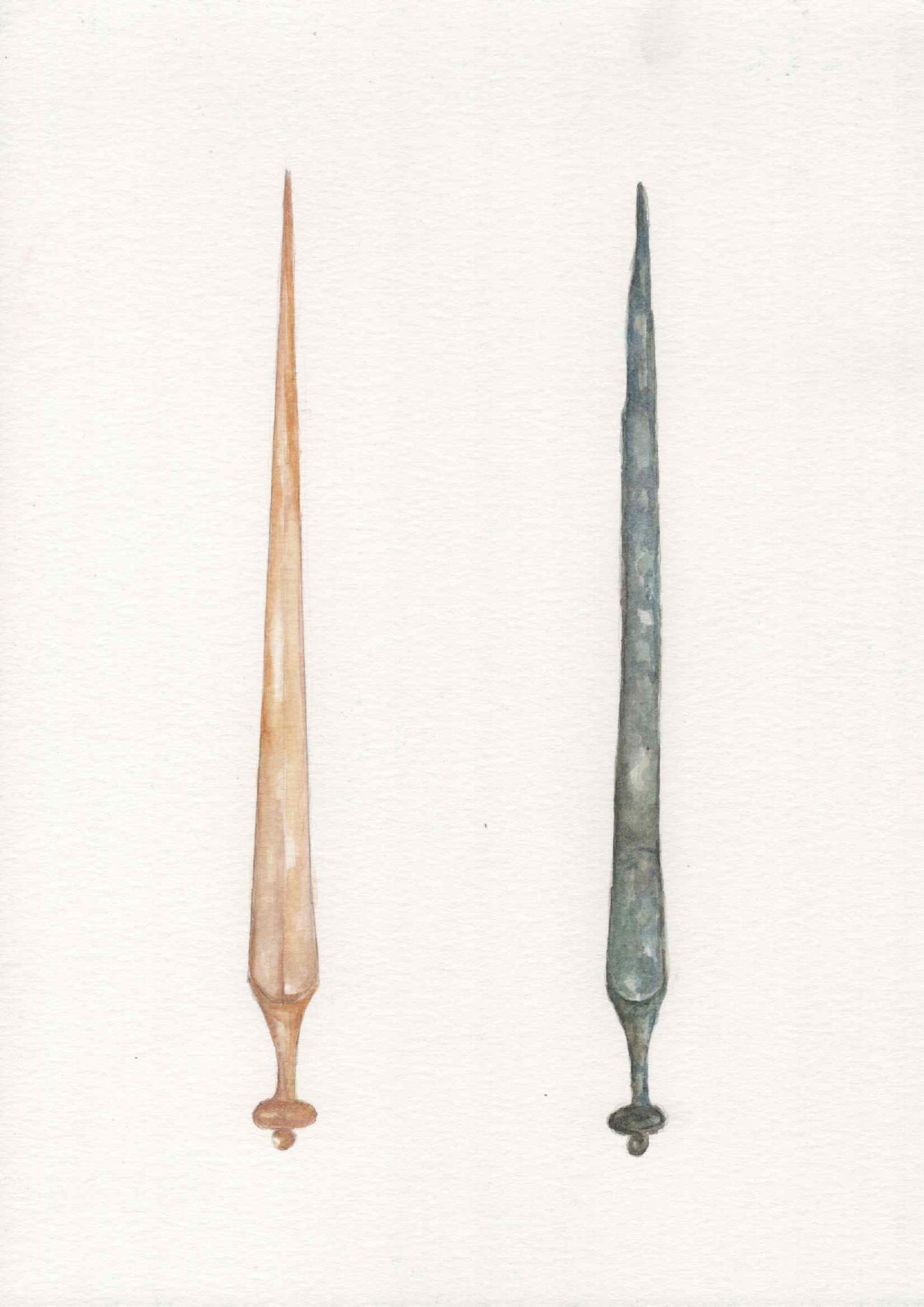 El fenómeno de las espadas de puño macizo en las Islas Baleares