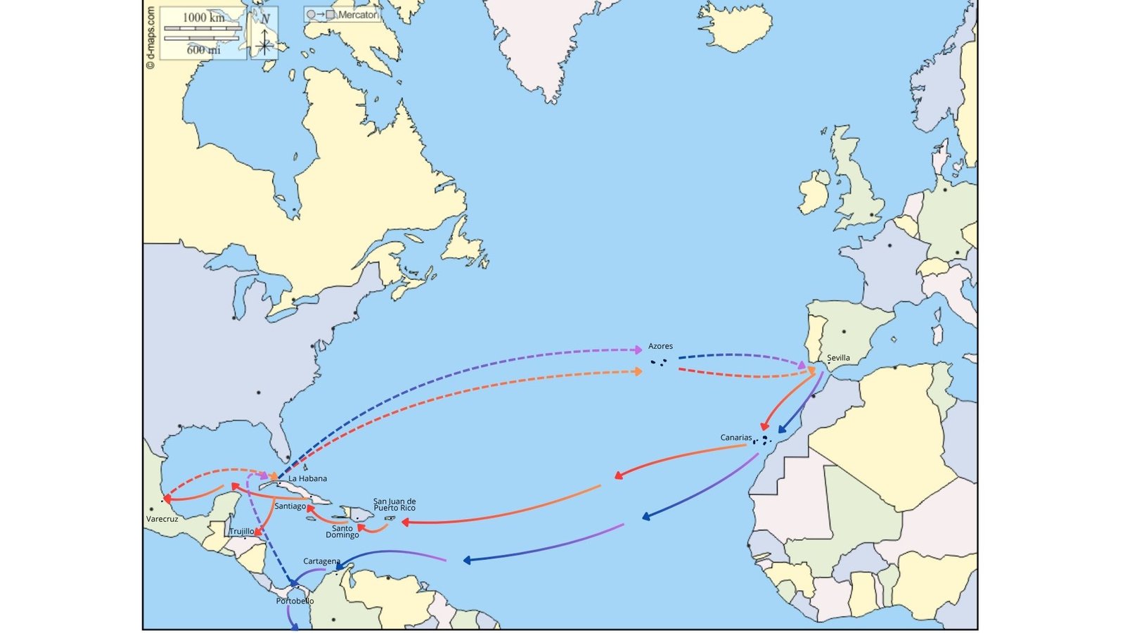 La Carrera de Indias: Flotas en convoy